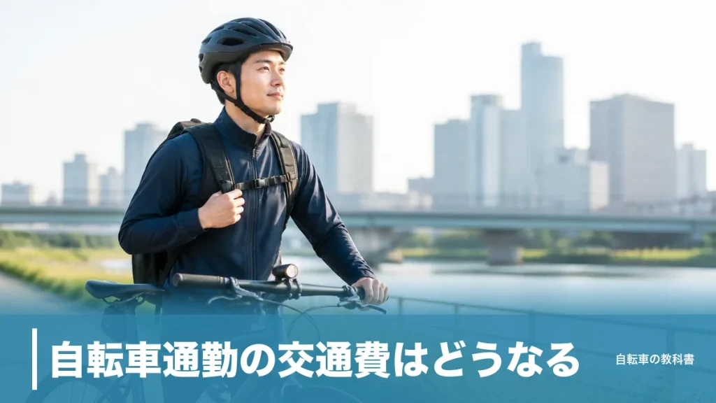 自転車通勤の交通費はどうなる？月4,200円の非課税ラインと年32,085円の維持費のアイキャッチ画像