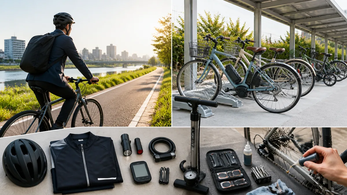 通勤用の自転車選びは、車種より先に「距離」と「置き場所」で決まるの解説画像
