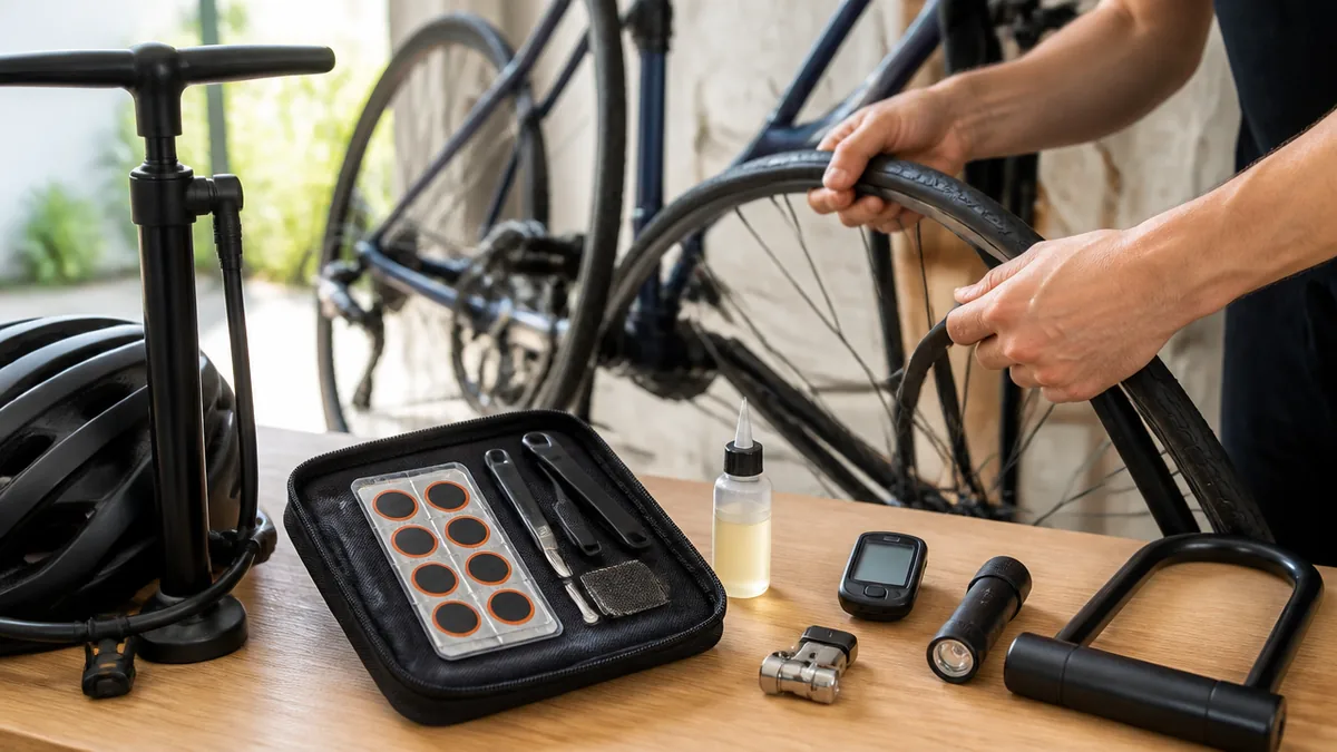 自転車のパンク修理の値段は、いま1ヶ所1,650円が基準線の解説画像