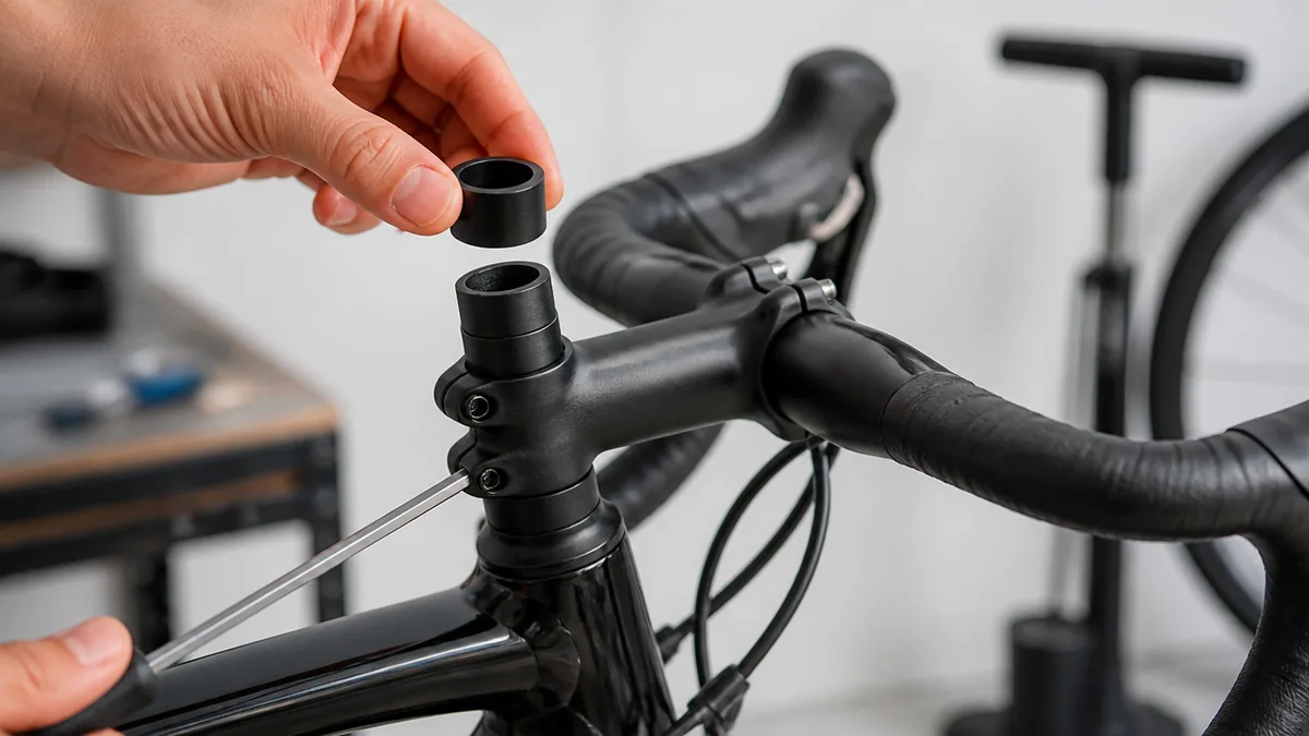 ロードバイクのハンドル高さはスペーサー1枚で9.6mm｜ステム反転で20mm動く調整の順番のアイキャッチ画像