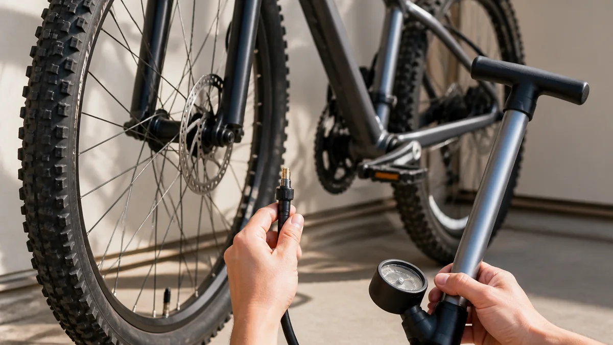 マウンテンバイクの空気入れ方は、バルブの見分けから始まるの解説画像