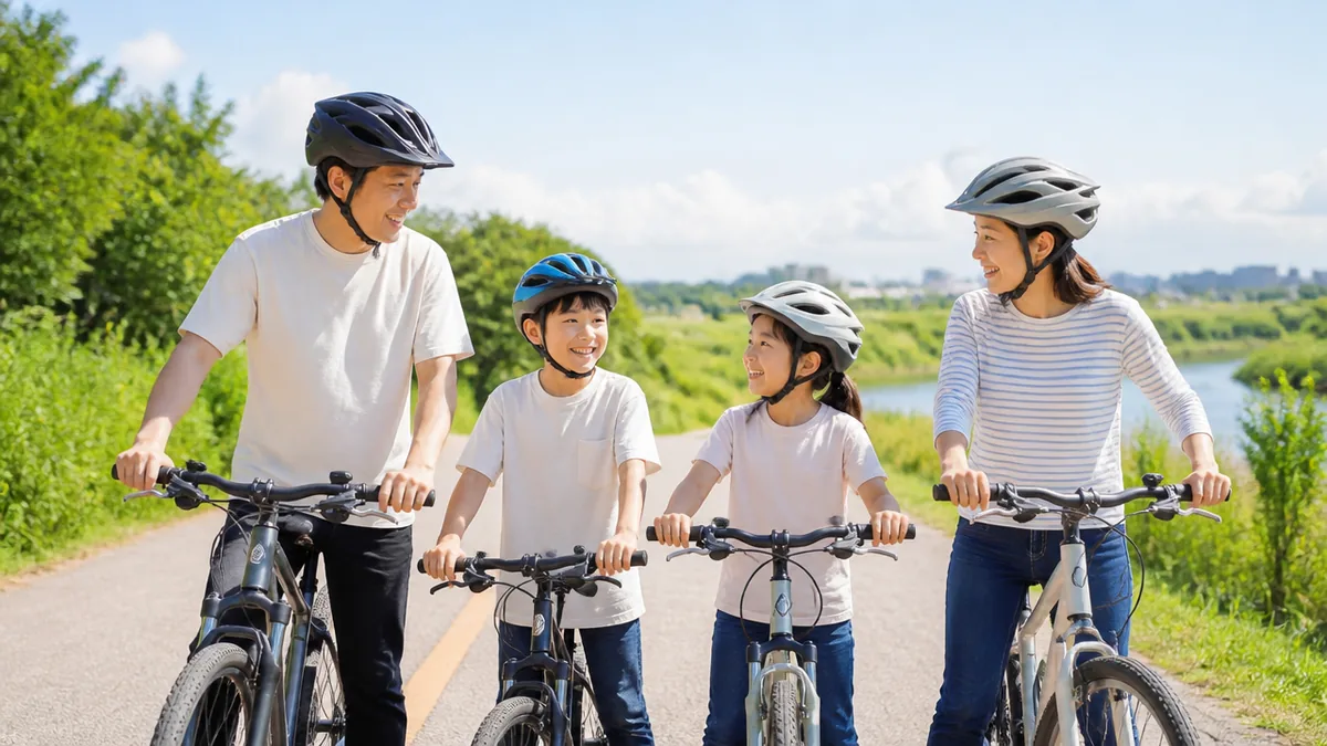 自転車の保険は家族でまとめる方が安い?年4,660円と月160円で分かれる5つのルートのアイキャッチ画像