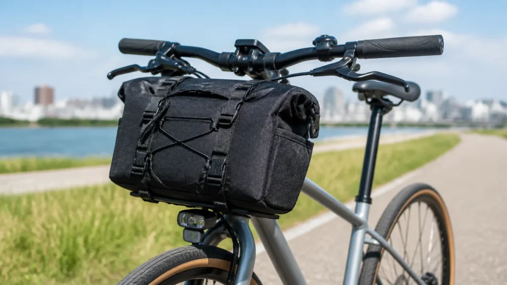 自転車のフロントバッグは211gと970gで何が変わる？容量2Lから24Lまで11モデル比較のアイキャッチ画像