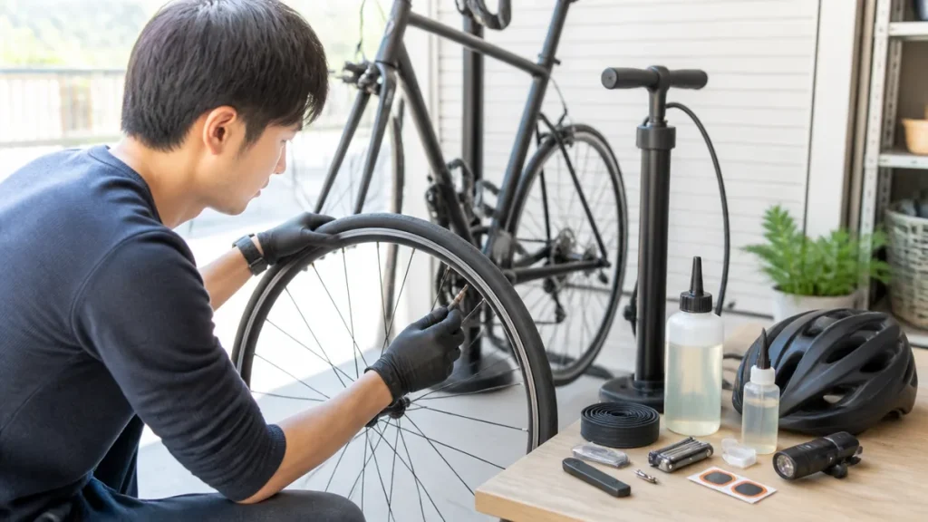 チューブレスタイヤは誰に向く？工賃4,400円と最長6ヶ月のシーラント管理で決まる導入ラインのアイキャッチ画像