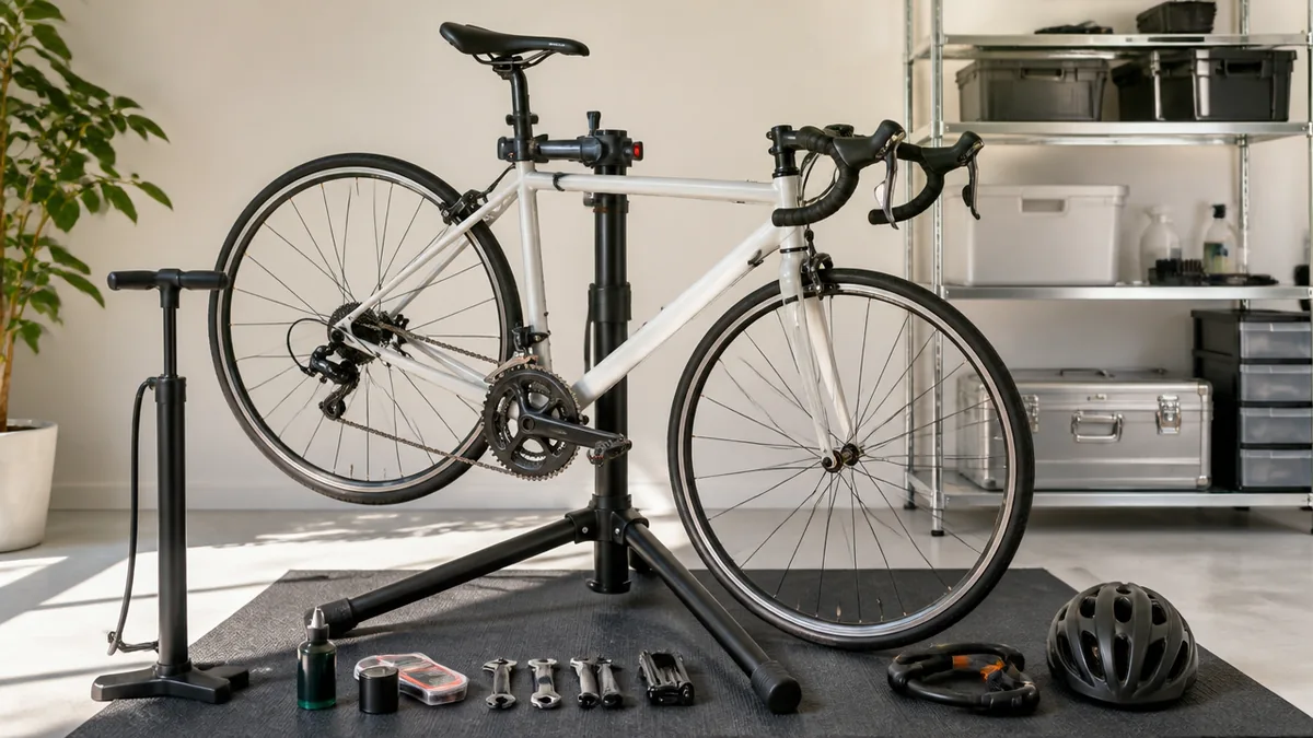 自転車スタンドはメンテナンスに使える？耐荷重14kgと30kgで分かれる4タイプの選び方のアイキャッチ画像