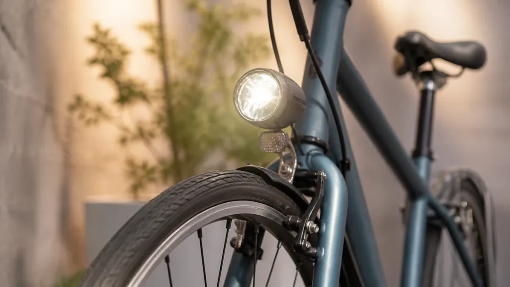 自転車ダイナモライトは本当に重い？90gと3,300cdで決まる失敗しない選び方のアイキャッチ画像