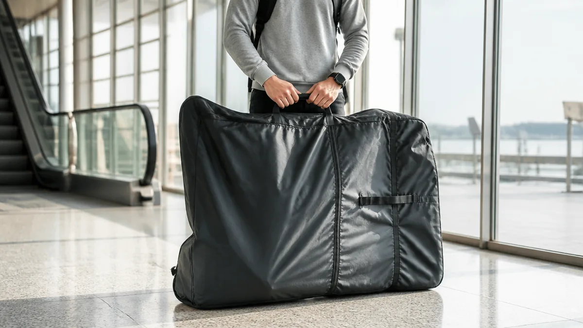 輪行バッグはどう選ぶ？縦型・横型・飛行機用で分かれる245gと2,030gの境界線のアイキャッチ画像