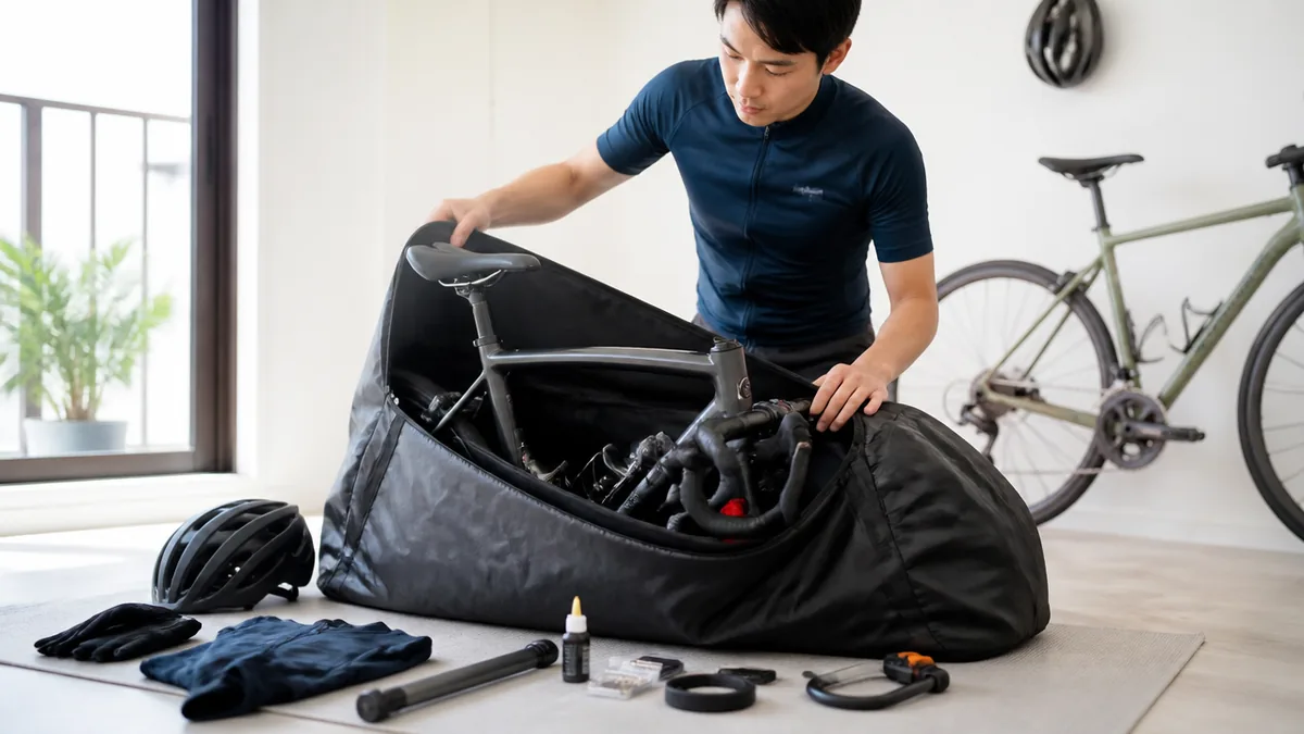輪行バッグはどう選ぶ？最初に決めるのは「どこまで外すか」の解説画像