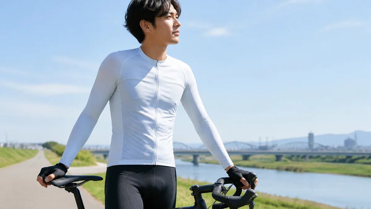 夏の長袖サイクルジャージが「暑くない」と言われる理由の解説画像