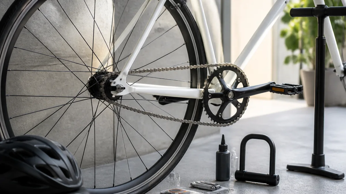 シングルスピードの自転車とは？変速機のない1枚ギアで走る仕組みの解説画像
