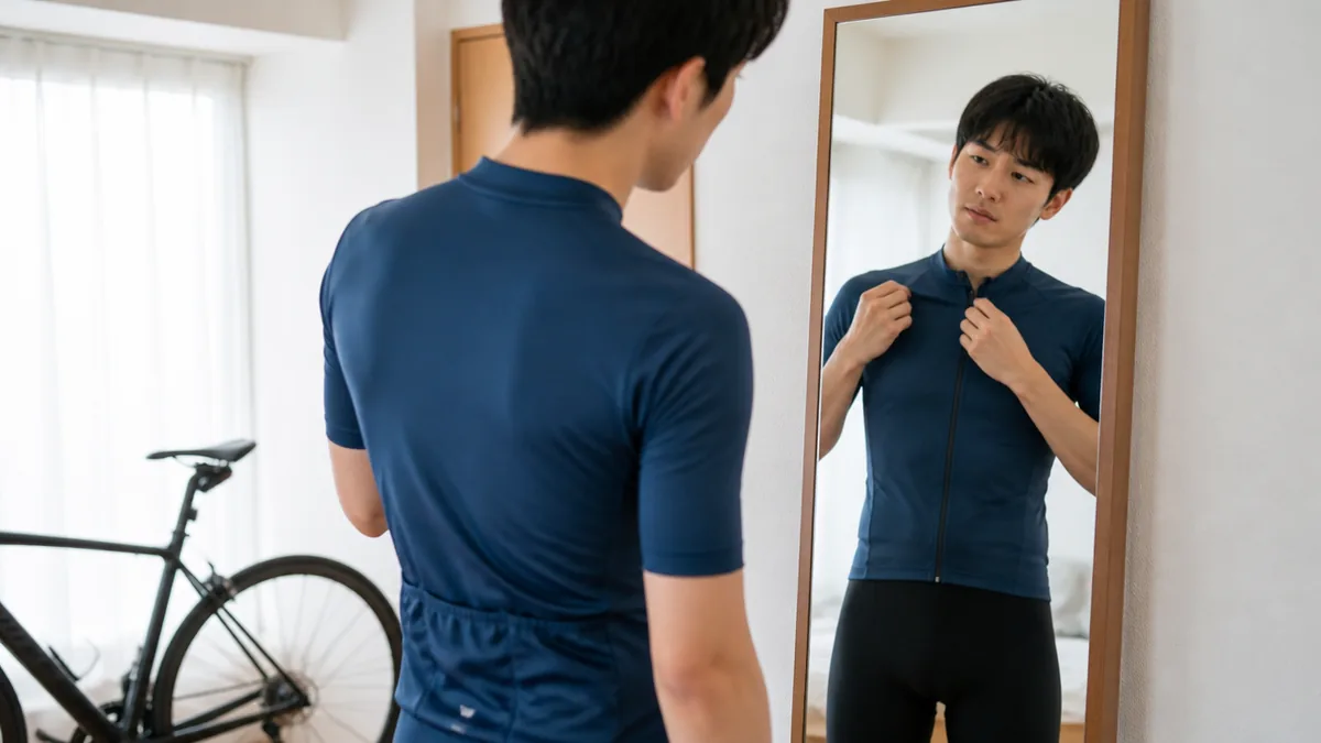 Mが入らないのはなぜ？サイズ表は身長だけで読まないの解説画像