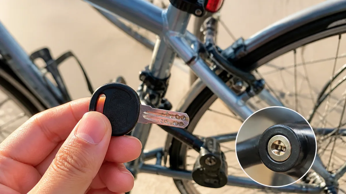 自転車の鍵番号とは？合鍵を注文できる唯一の手がかりの解説画像
