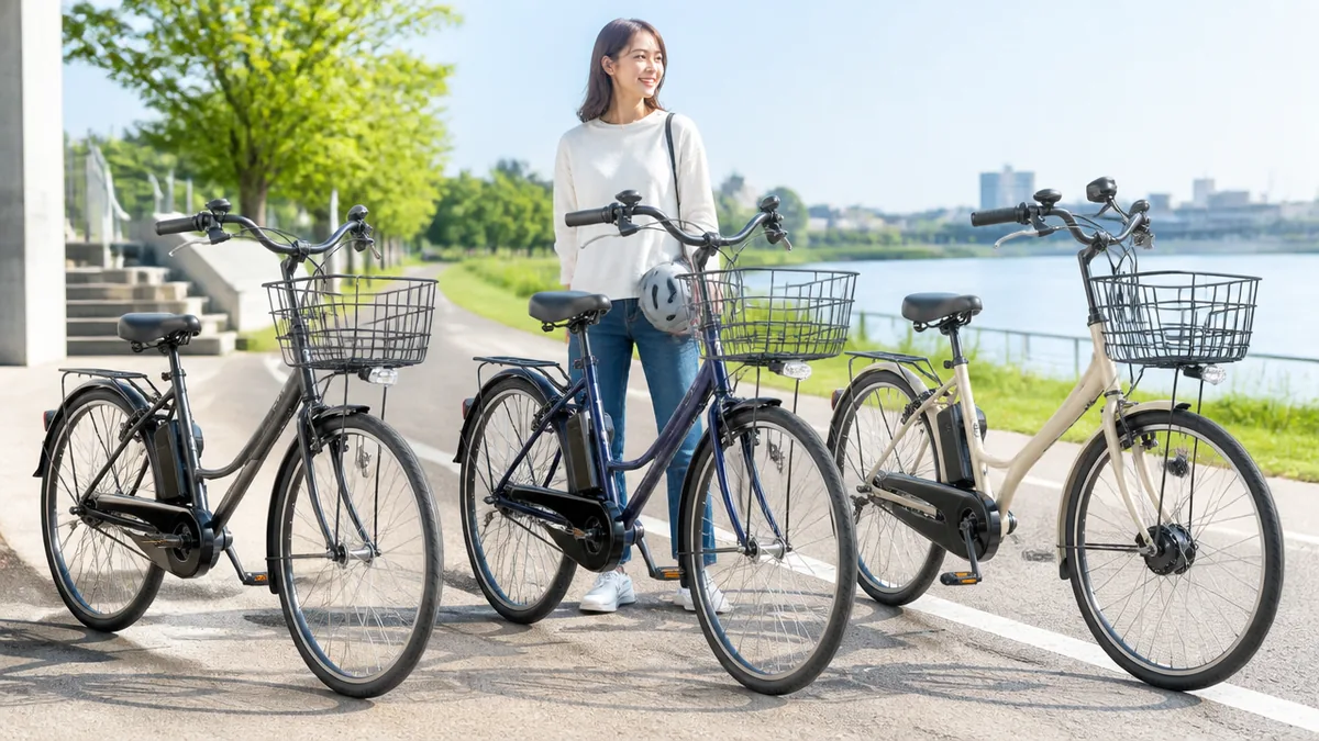 ブリジストン ステップクルーズはどんな自転車か、まず3タイプの全体像からの解説画像