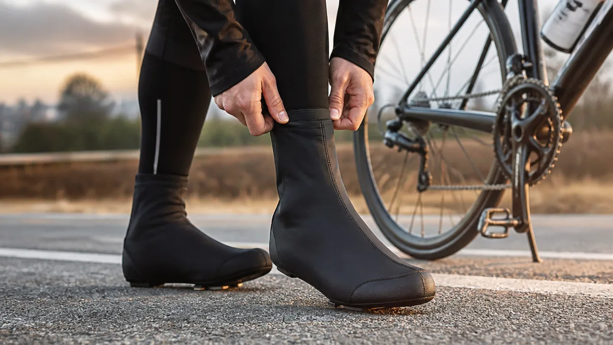 ロードバイクシューズカバーは何℃から必要?0℃・5℃・15℃で分かれる7モデルの選び方のアイキャッチ画像