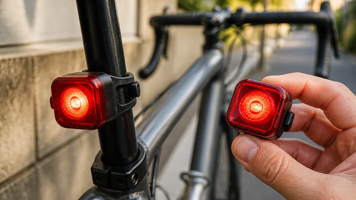 リアライトはCOBBER REFLEXとBLINDER R-150のどちらを選ぶかの解説画像