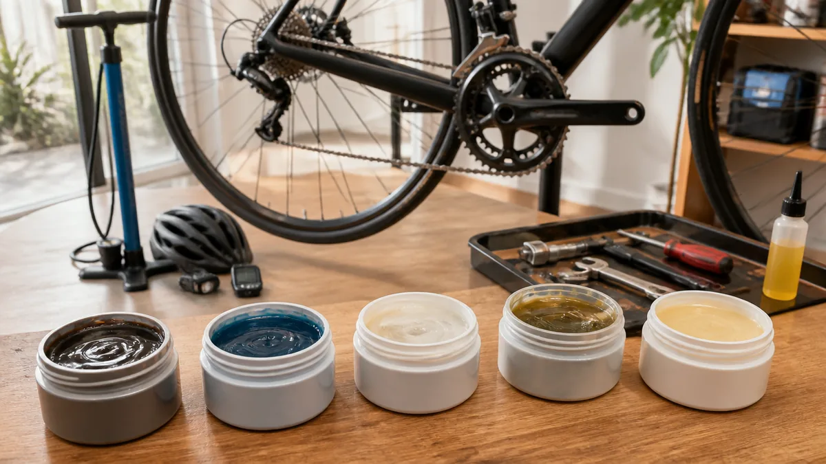自転車グリスの定番はどれ？公式スペックで並べた5製品比較の解説画像