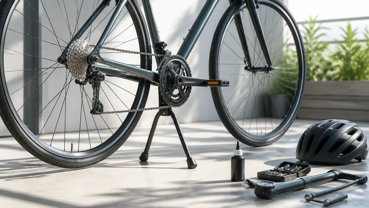 センタースタンドはクロスバイクに付く？550gと耐荷重80kgで分かれる3製品と工賃1,100円のアイキャッチ画像