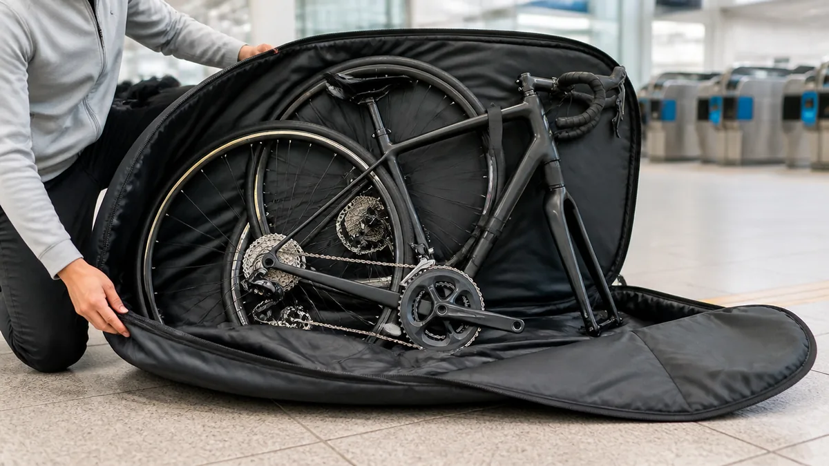 ディスクブレーキのロードバイクは輪行で何が変わる?の解説画像