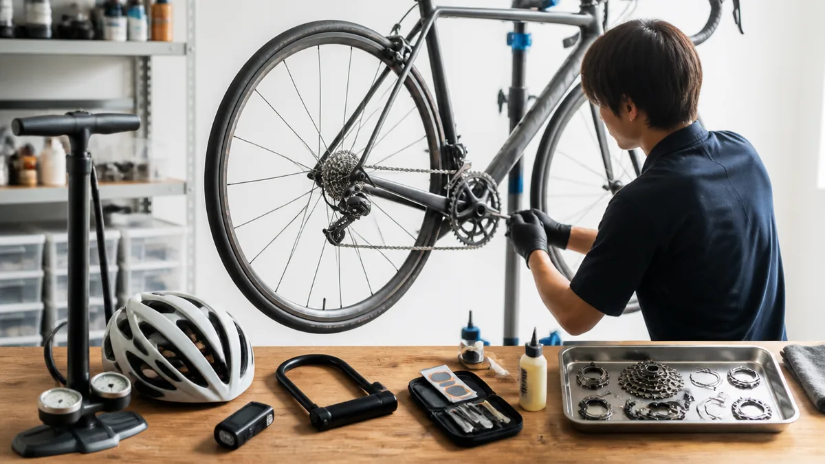 ロードバイクのオーバーホールとは？点検・調整と何が違うのかの解説画像