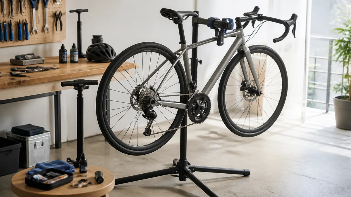 自転車スタンドで整備をするなら、まず「固定方式」を見分けるの解説画像