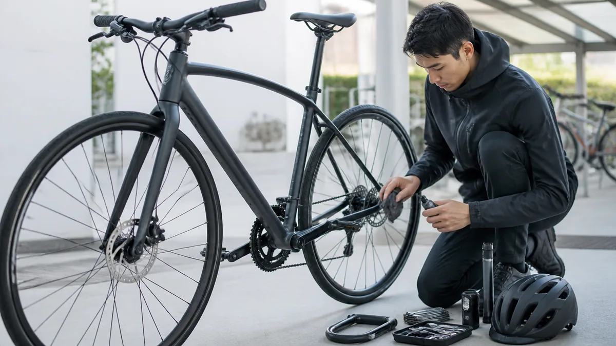 通勤で使うと何が困る?カーボン車体ならではの扱い方の解説画像